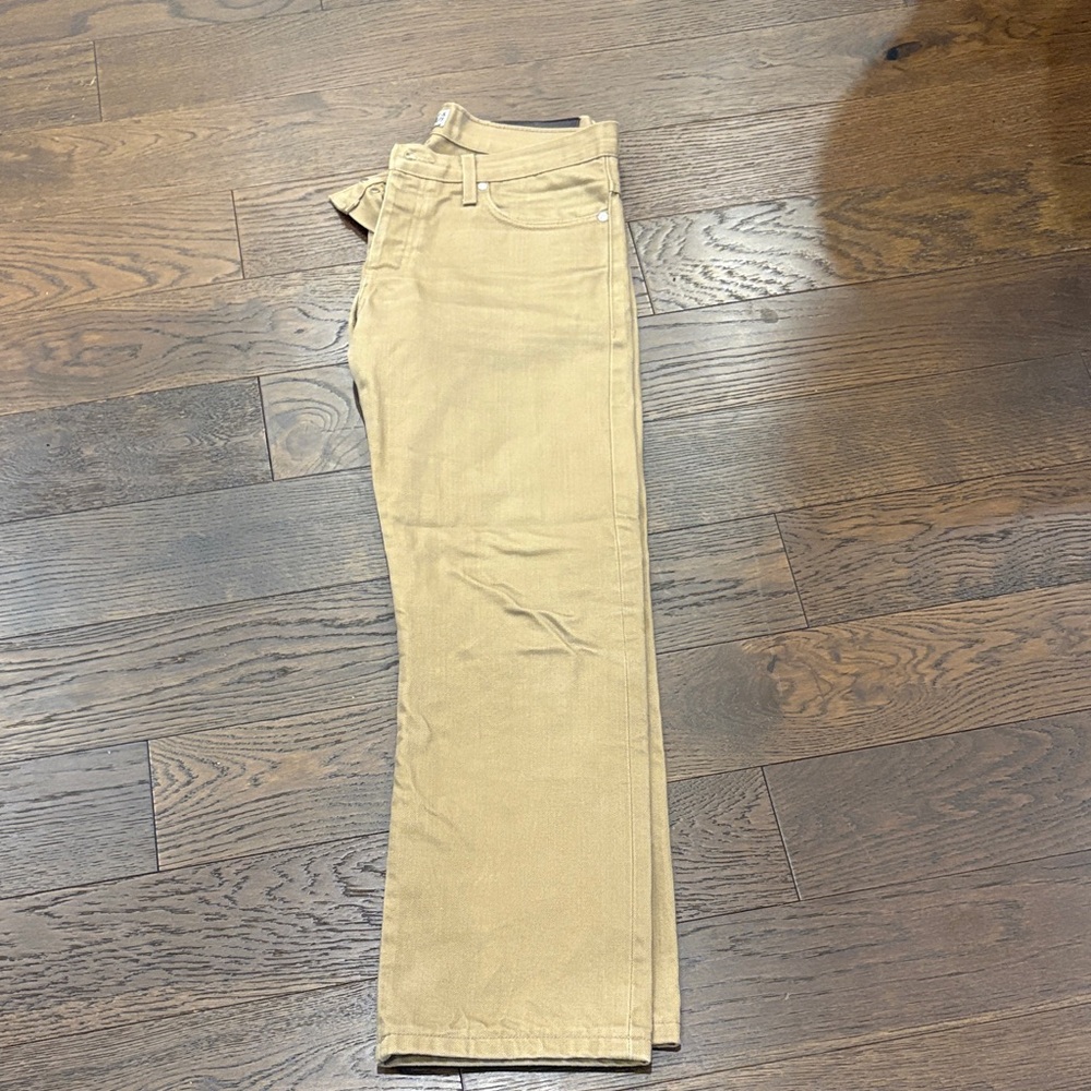 Naked & Famous Denim Slim Jeans in Tan
